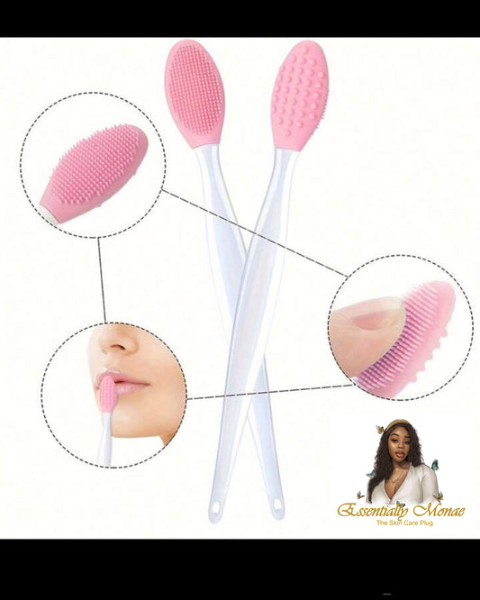 Lip scrub brush